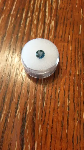 1.56ct BLUE HEATED BEAUTIFUL MONTANA SAPPHIRE