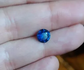 1.98ct DEEP BLUE HEATED MONTANA SAPPHIRE