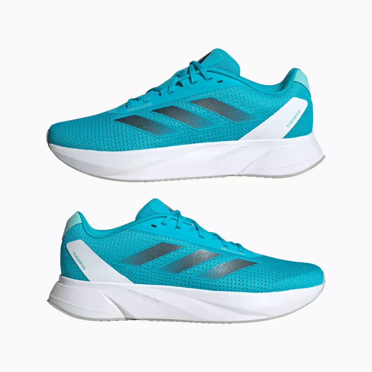 Adidas Duramo SL Men's Running Shoes -Lucid Cyan/Black Blue Met./Cloud White