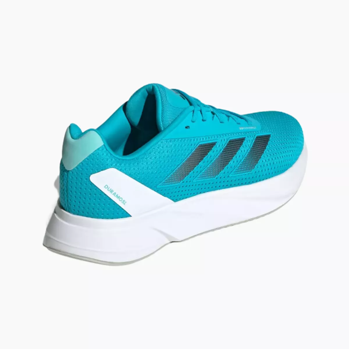 Adidas Duramo SL Men's Running Shoes -Lucid Cyan/Black Blue Met./Cloud White