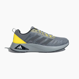 Adidas Flaash Run Men's Running Shoes -Medium Lead / Grey Six / Impact Yellow