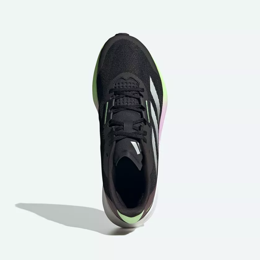 ADIDAS MEN'S DURAMO SPEED BLACK RUNNING SHOES