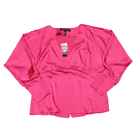 Blouse Long Sleeve By White House Black Market  Size: 8