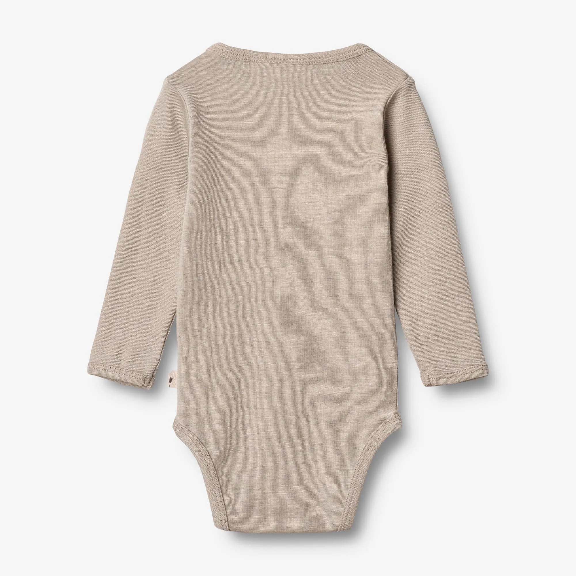 Body Plain Wool LS | Baby - soft beige