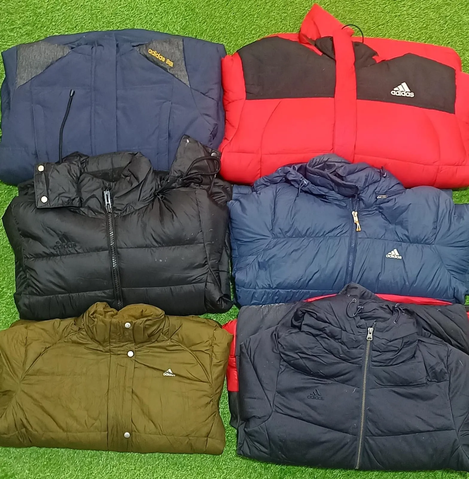 BRANDED ADIDAS PUFFER JACKETS