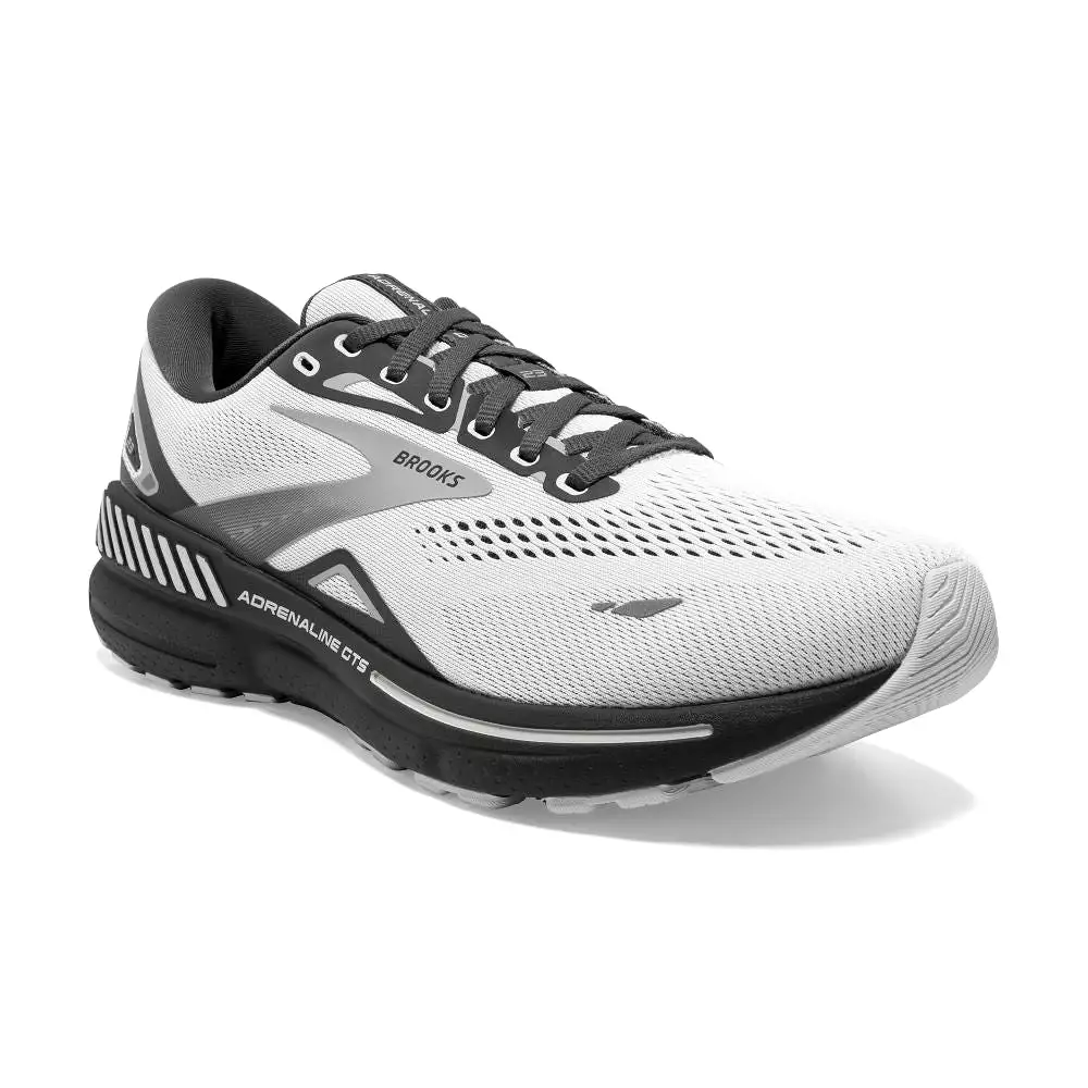 'Brooks' Men's Adrenaline GTS 23 - Oyster / Ebony / Alloy