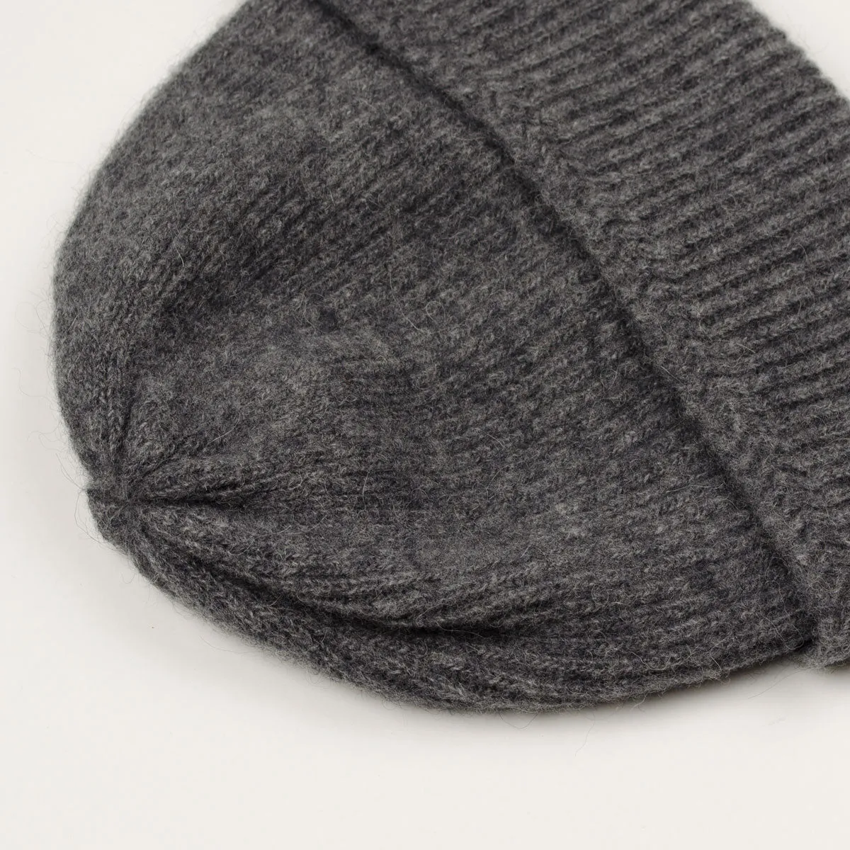 cableami - Baby Alpaca Beanie - Gray