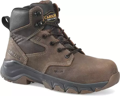 'Carolina' Men's 6 Subframe ESD Comp Toe - Brown