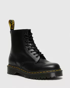 Dr. Martens UNISEX 1460 BEX SMOOTH LEATHER PLATFORM BOOTS (Black)