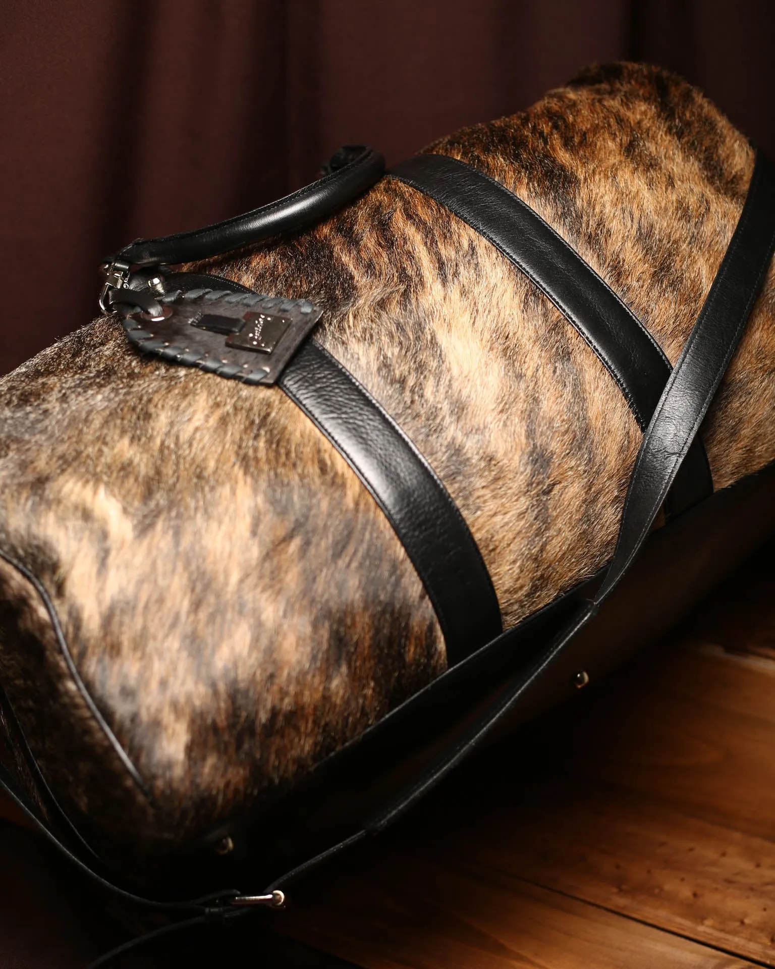 Dufflebag Keepal Black & Brown