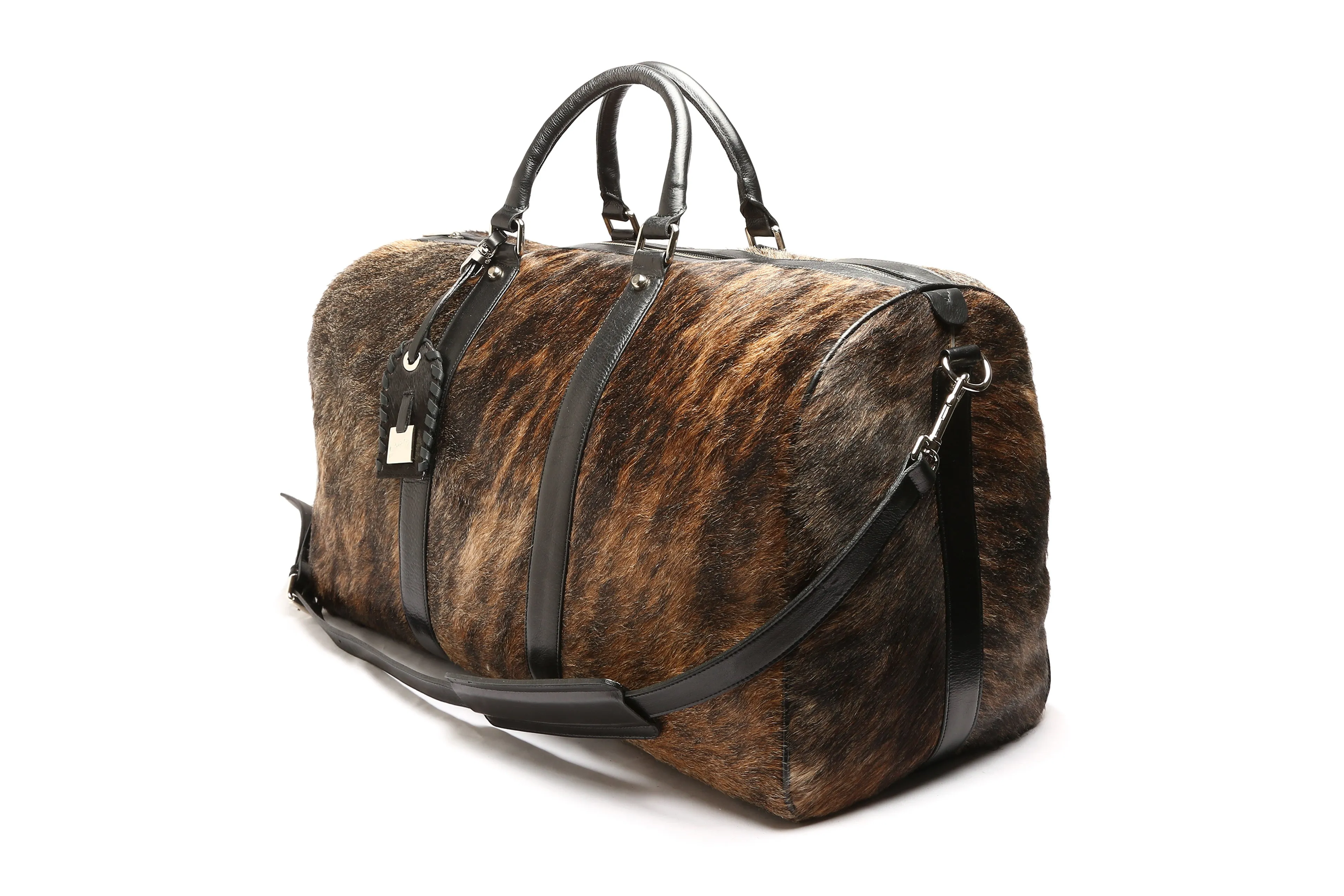 Dufflebag Keepal Black & Brown