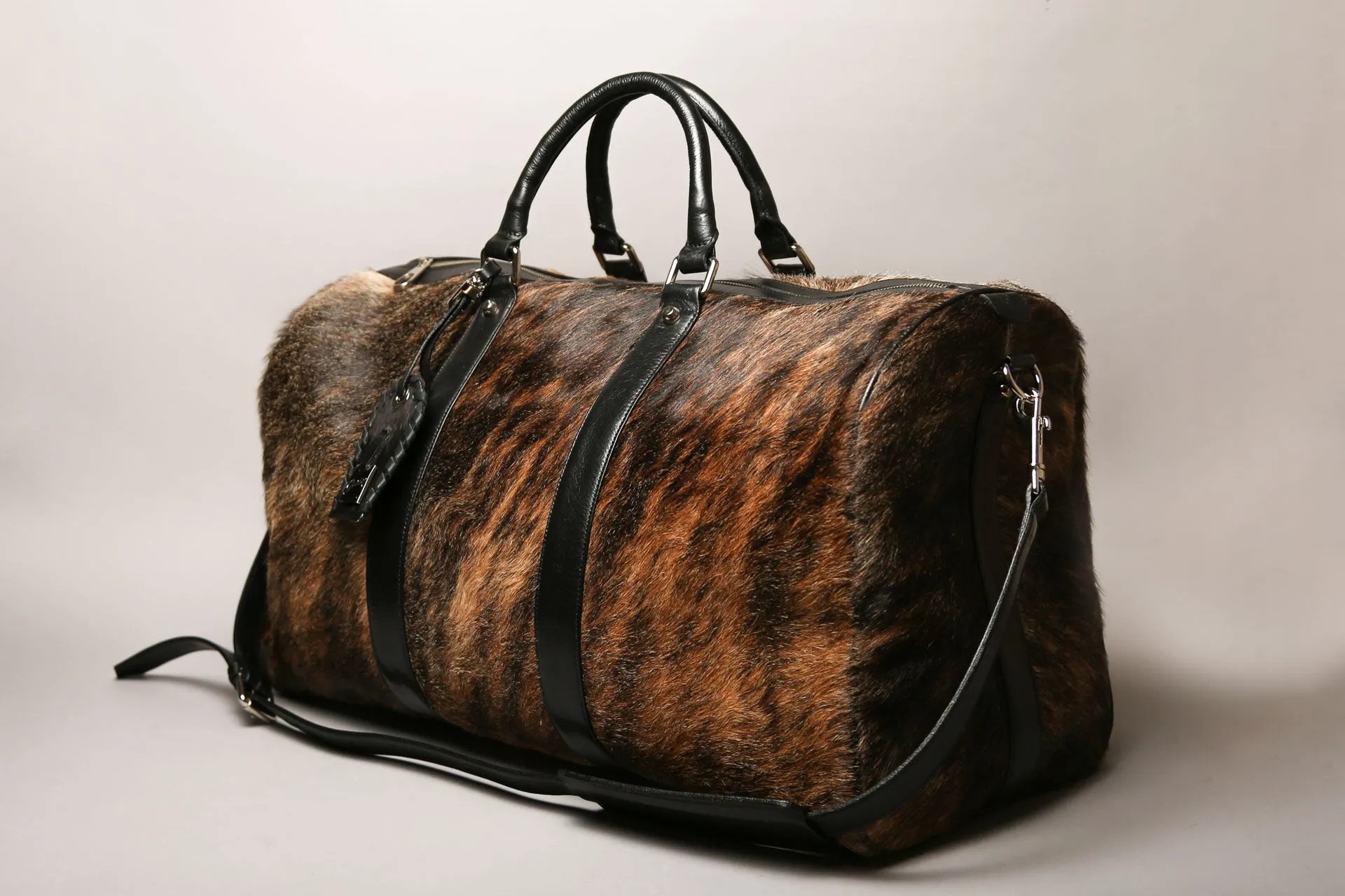 Dufflebag Keepal Black & Brown