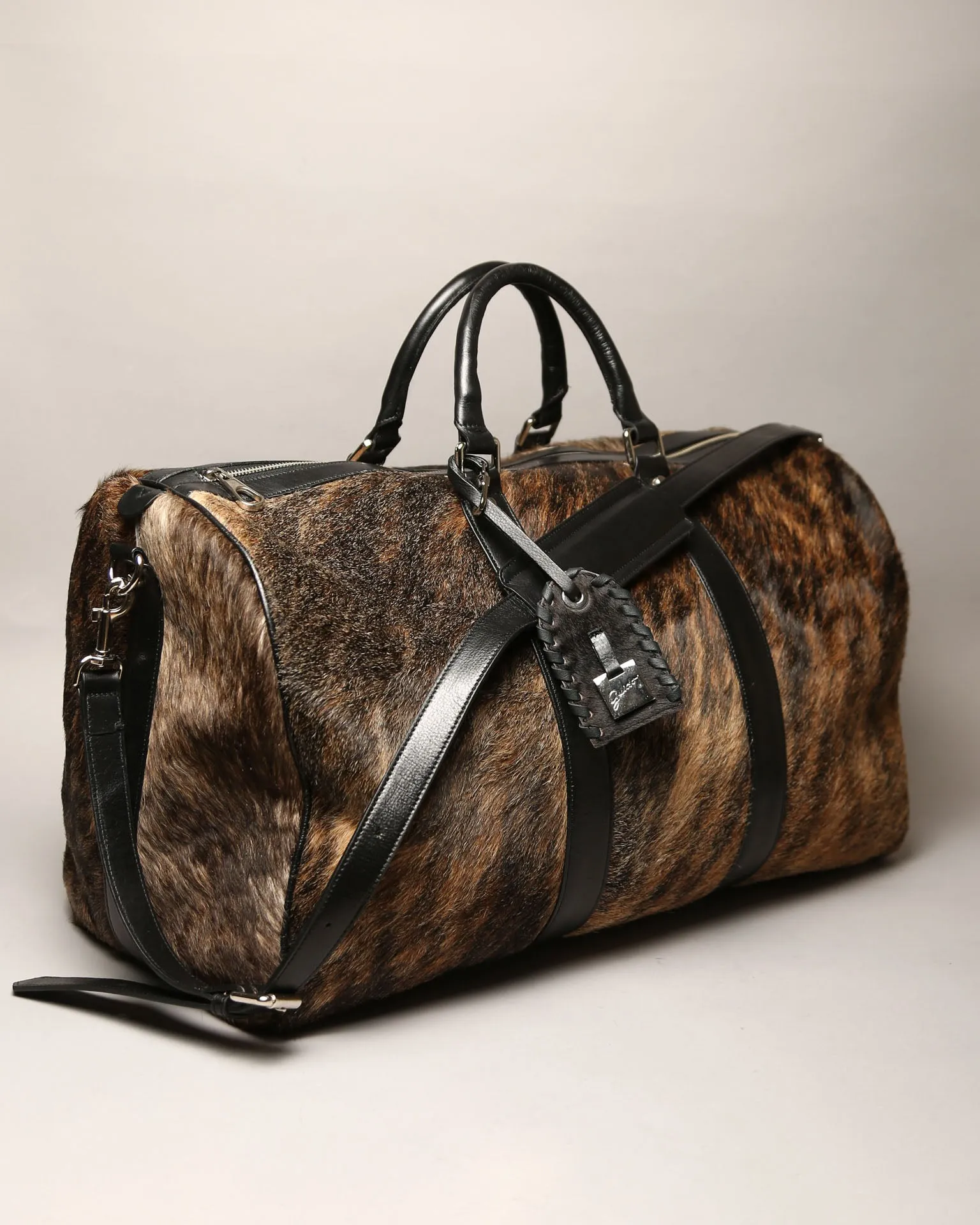 Dufflebag Keepal Black & Brown