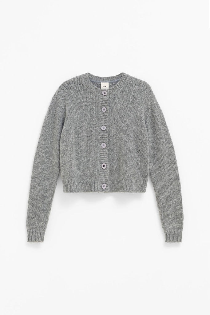 Elk The Label - Kabrit Cardigan - Mid Grey