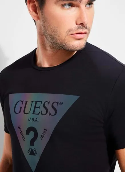 Guess  |Street Style Cotton Logo T-Shirts