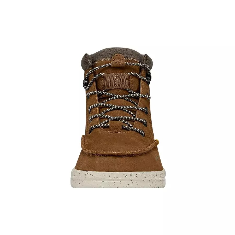 'Hey Dude' Men's Bradley Leather Boot - Cognac