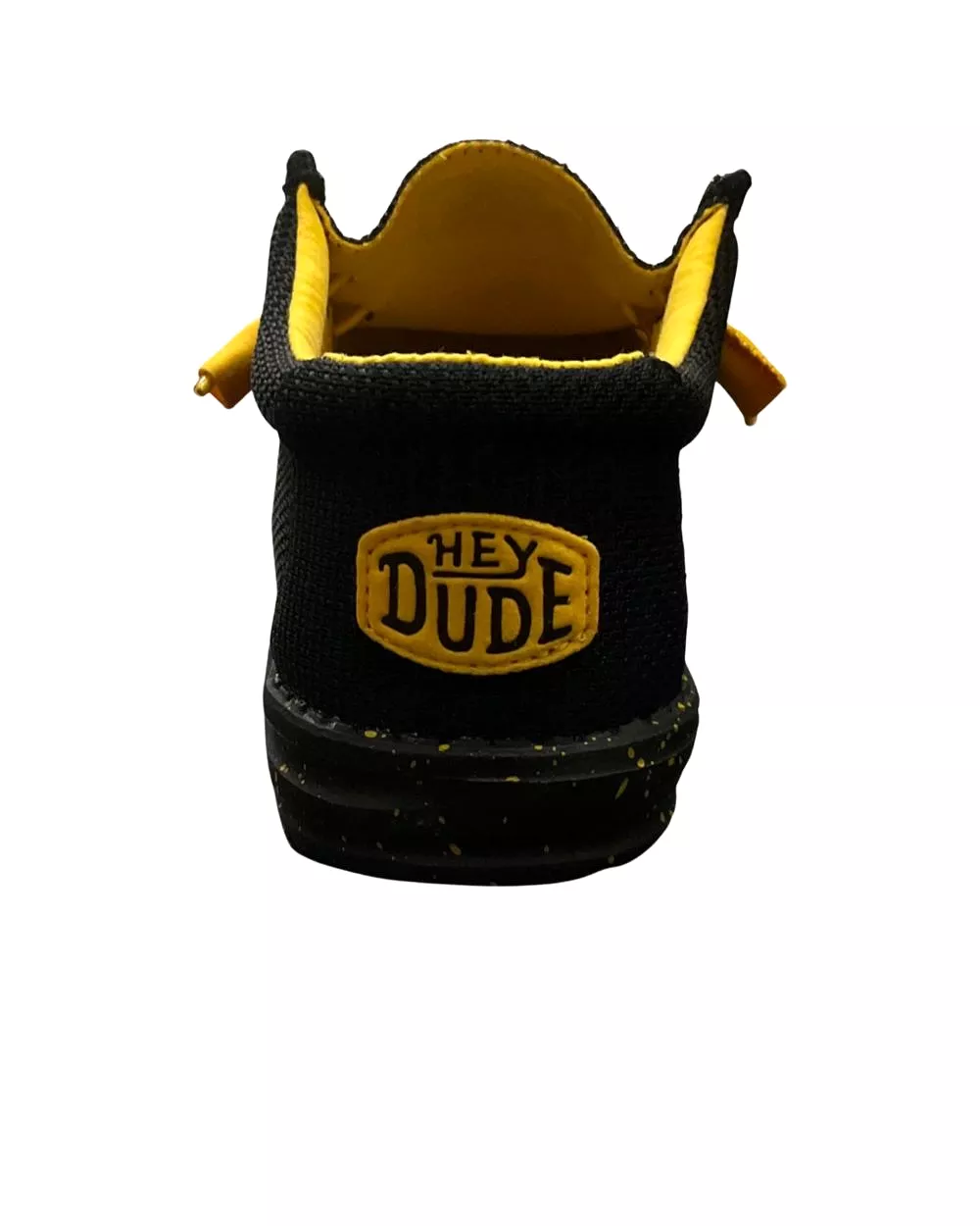 'Hey Dude' Men's Wally Sox - Black / Yellow