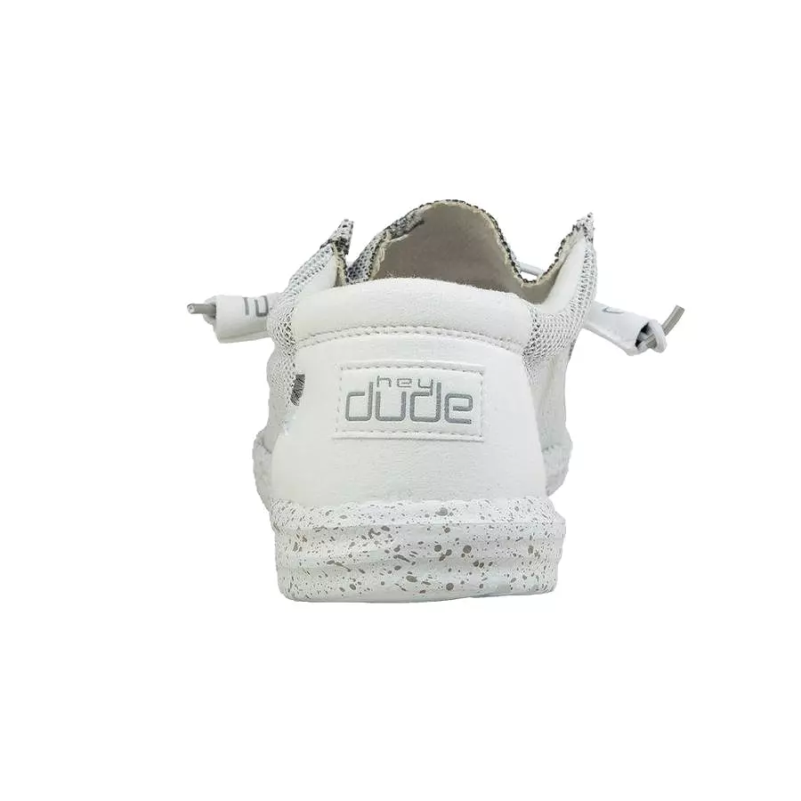 'Hey Dude' Men's Wally Sox - Stone / White