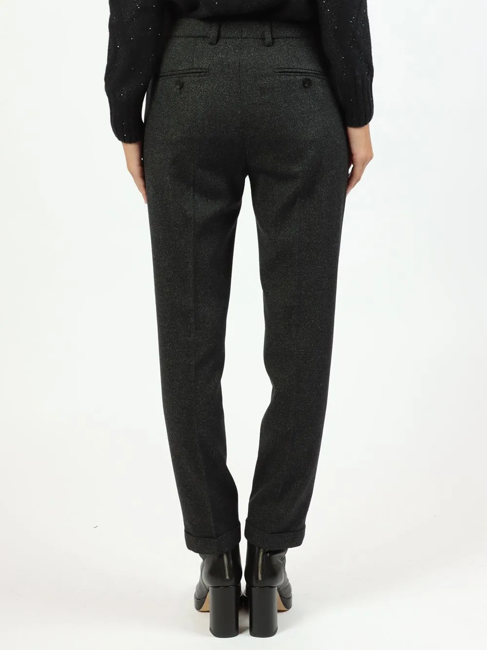 INCOTEX Slim-fit trousers in certified two-way stretch wool 