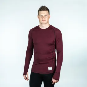 ioMerino Men's Altitude Crew Neck Base Layer, cc1