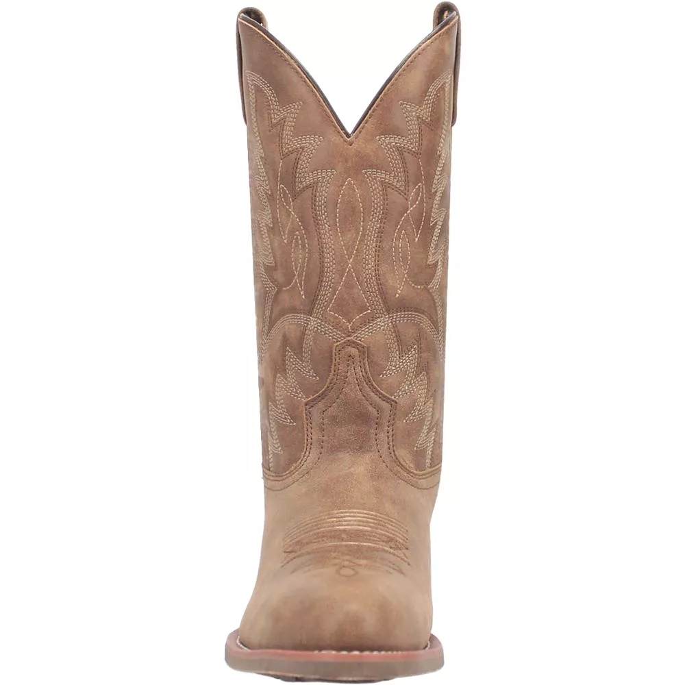 'Laredo' Men's 12 Weller Western Round Toe - Tan