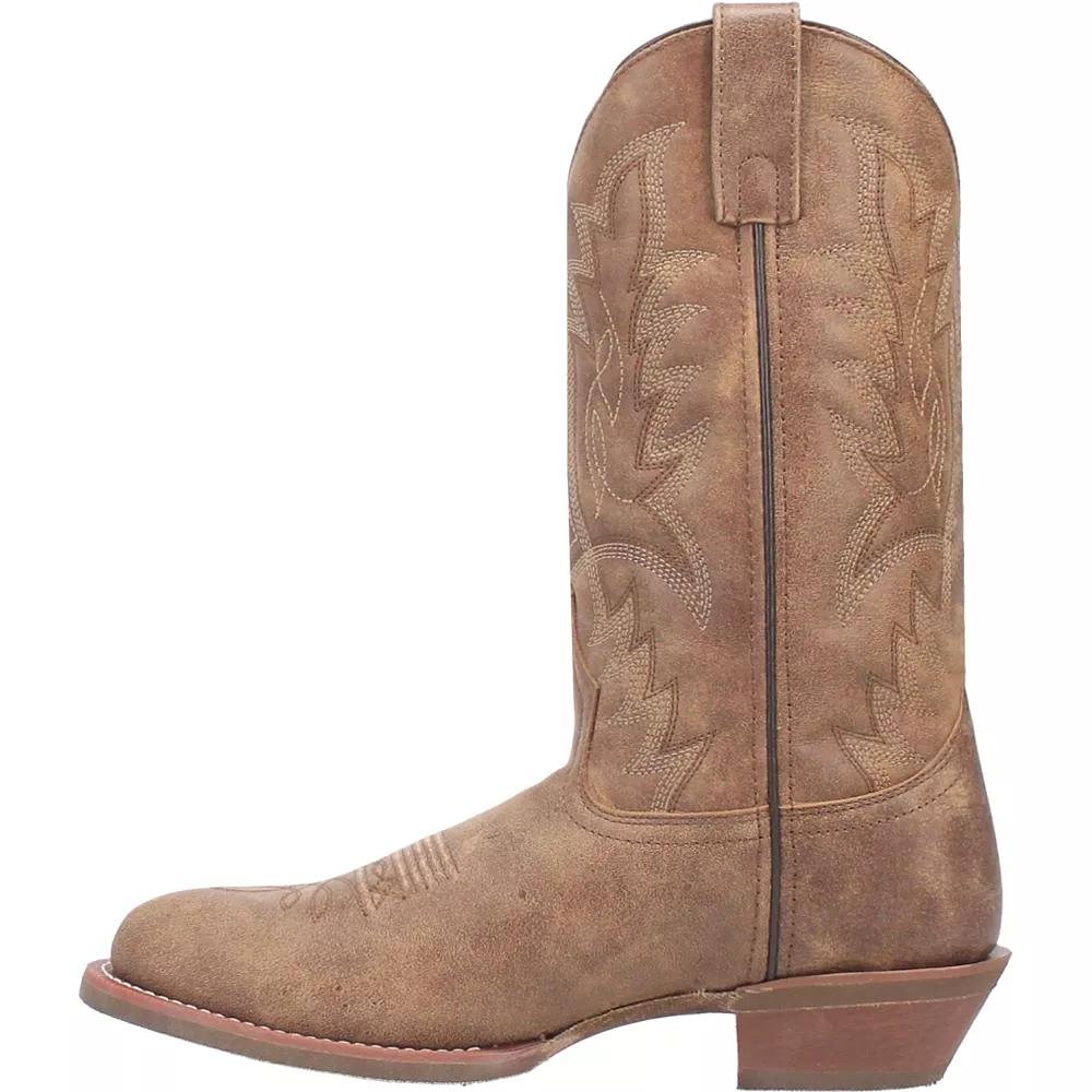 'Laredo' Men's 12 Weller Western Round Toe - Tan