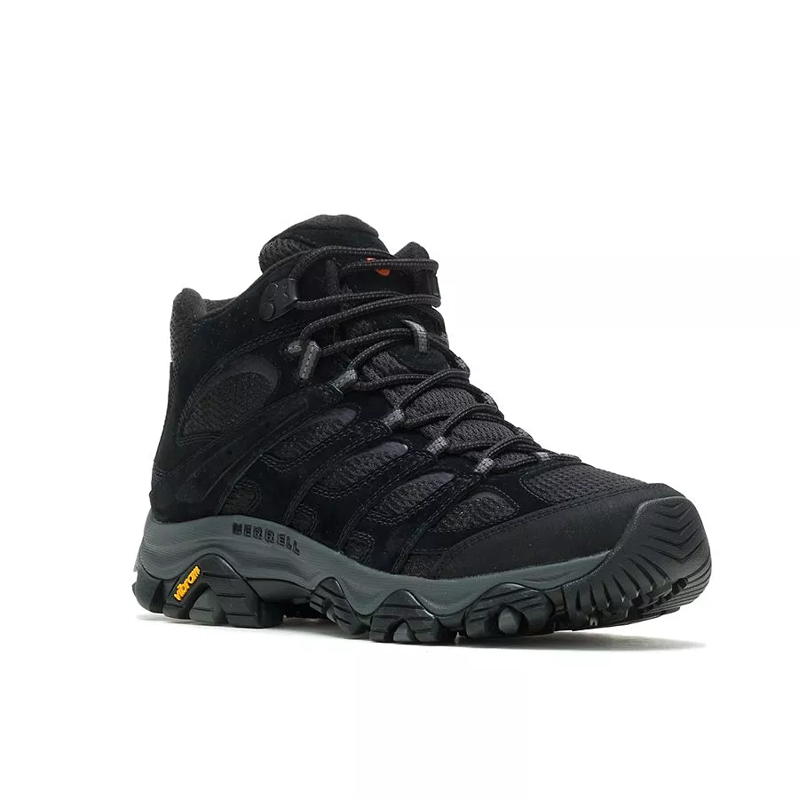 'Merrell' Men's Moab 3 Mid Hiker - Black Night