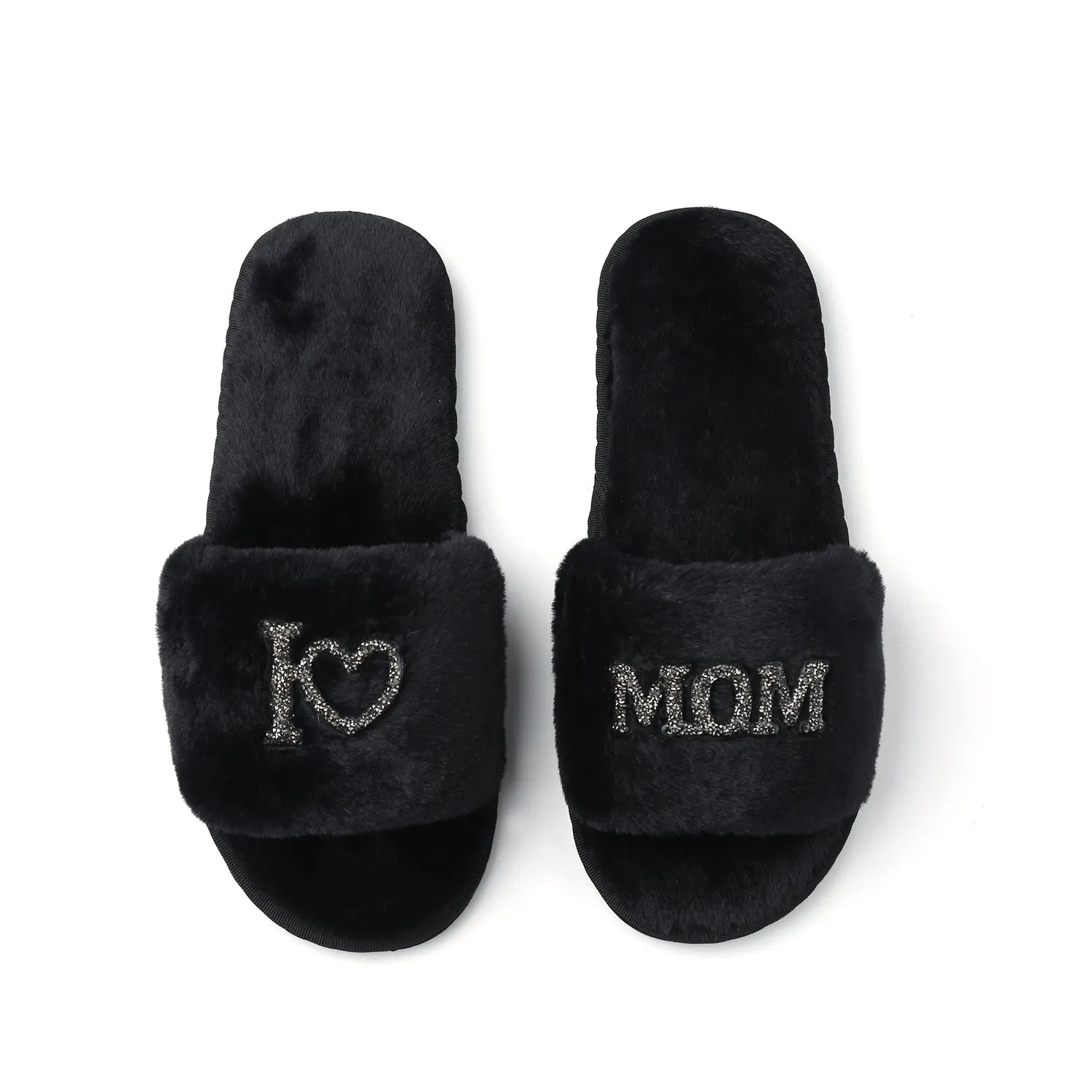 Mother's Day GLAMPERS! Black I LOVE MOM