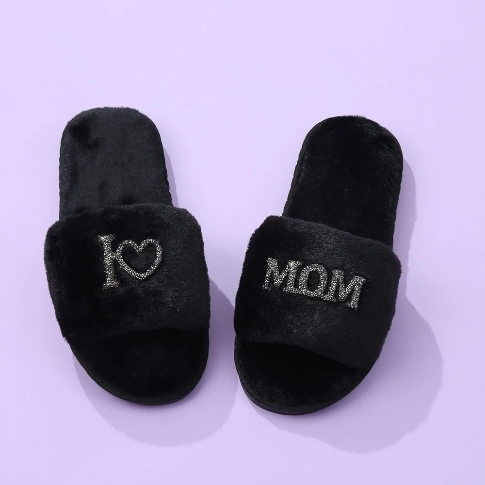 Mother's Day GLAMPERS! Black I LOVE MOM