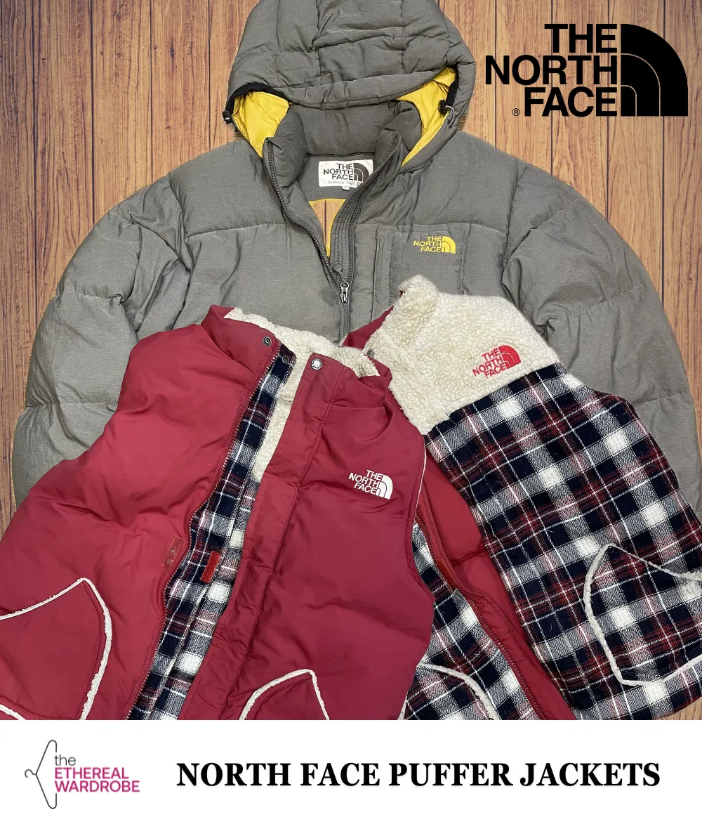 North Face Puffer Jackets 12pcs