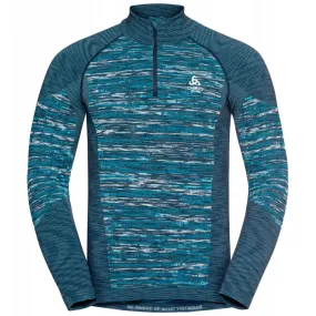 Odlo  Blackcomb Eco - Long Sleeve Base layer Top Zip - Uomo