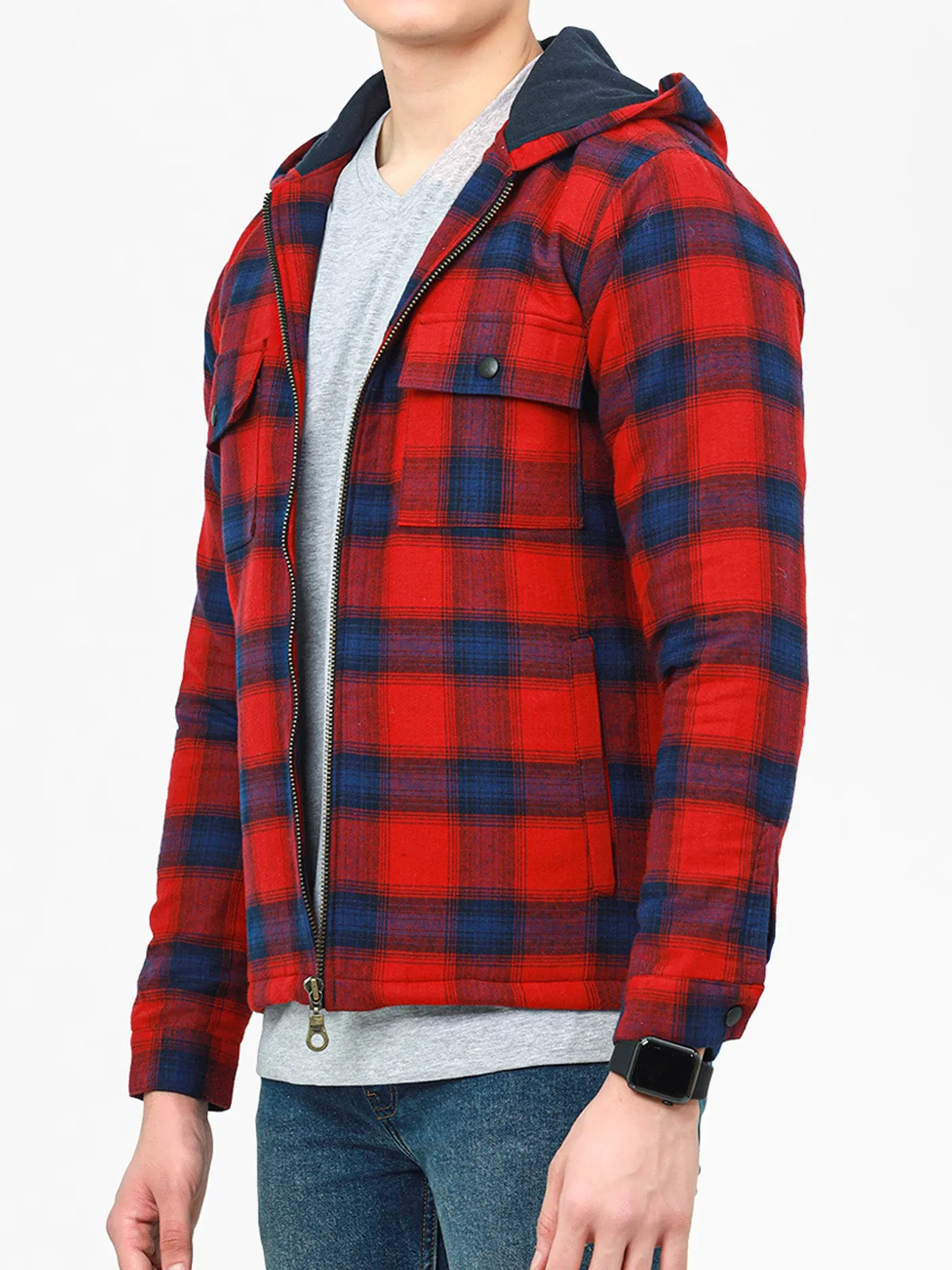 Plaid Padded Jackets - FMTJW22-018