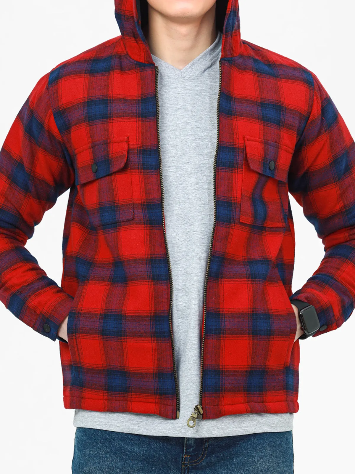 Plaid Padded Jackets - FMTJW22-018