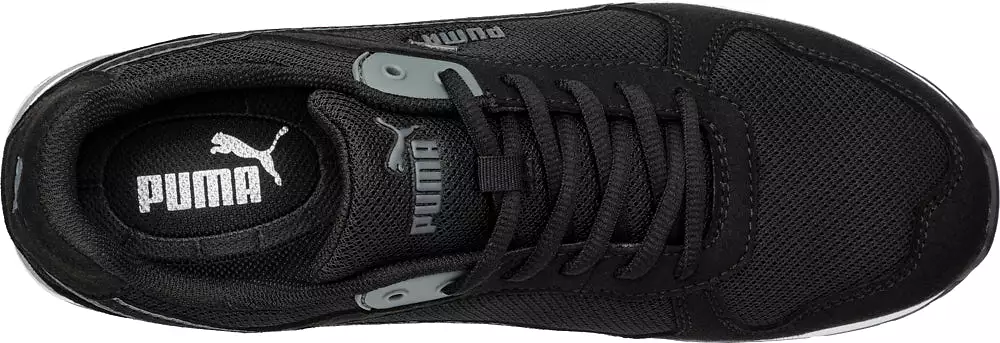 'Puma' Men's Frontside Low ESD Comp Toe - Black / Grey