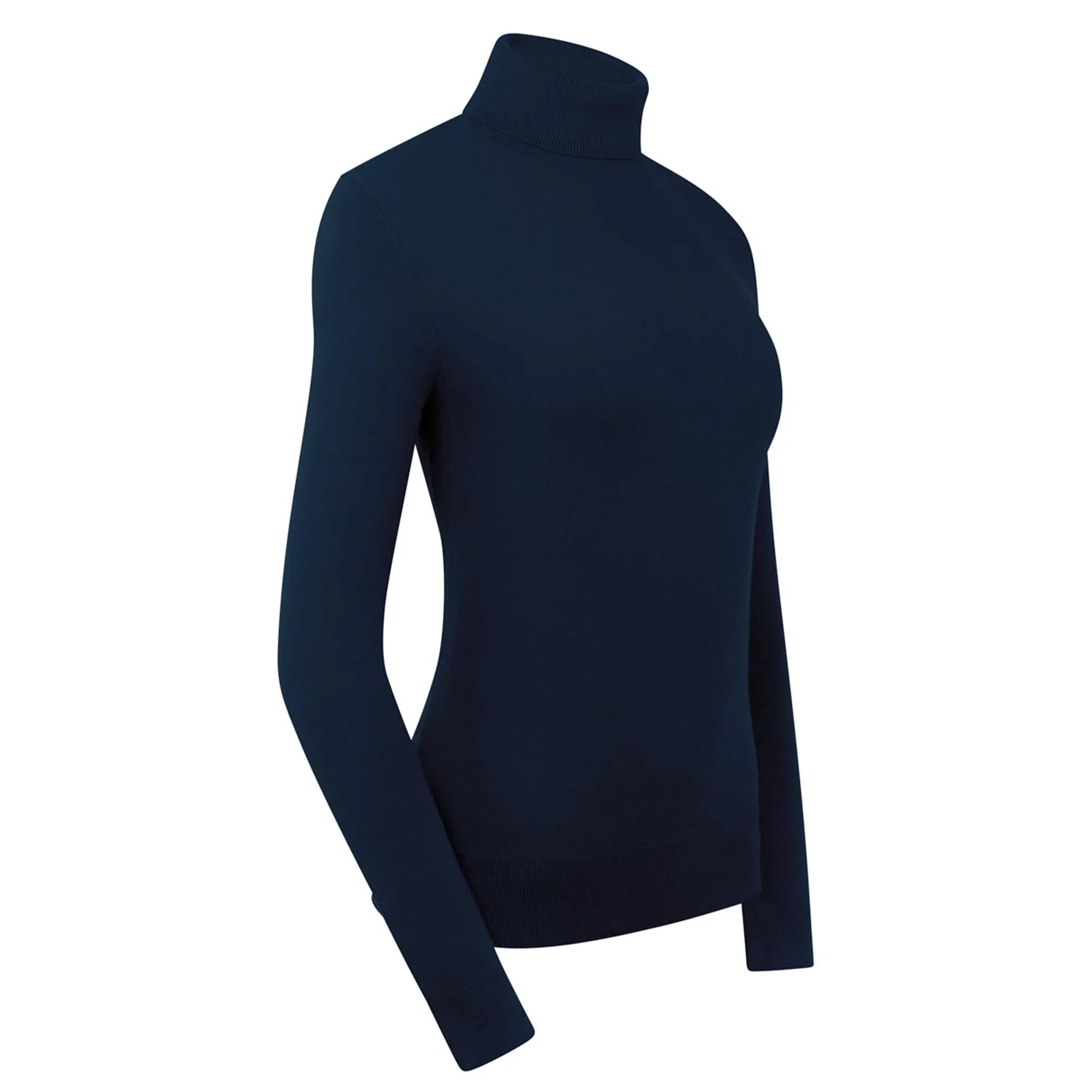 Pure Golf Glow Ladies Golf Roll Neck Navy