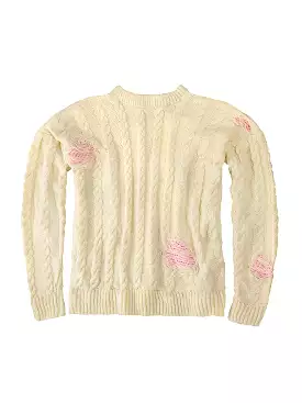 QUOD RIP PULLOVER CREAM