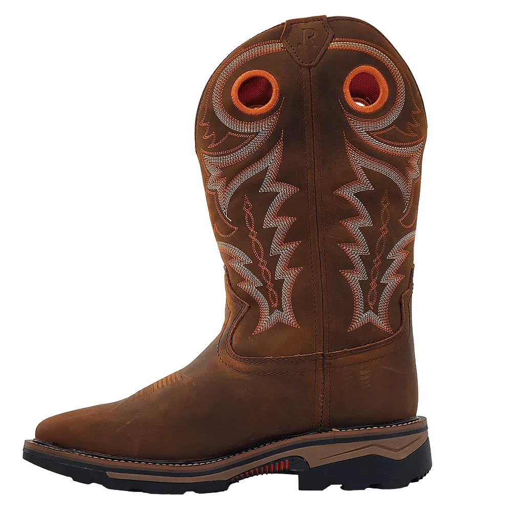 'R. Watson' Men's 12 Western EH SR Steel Toe - Hazel Bay