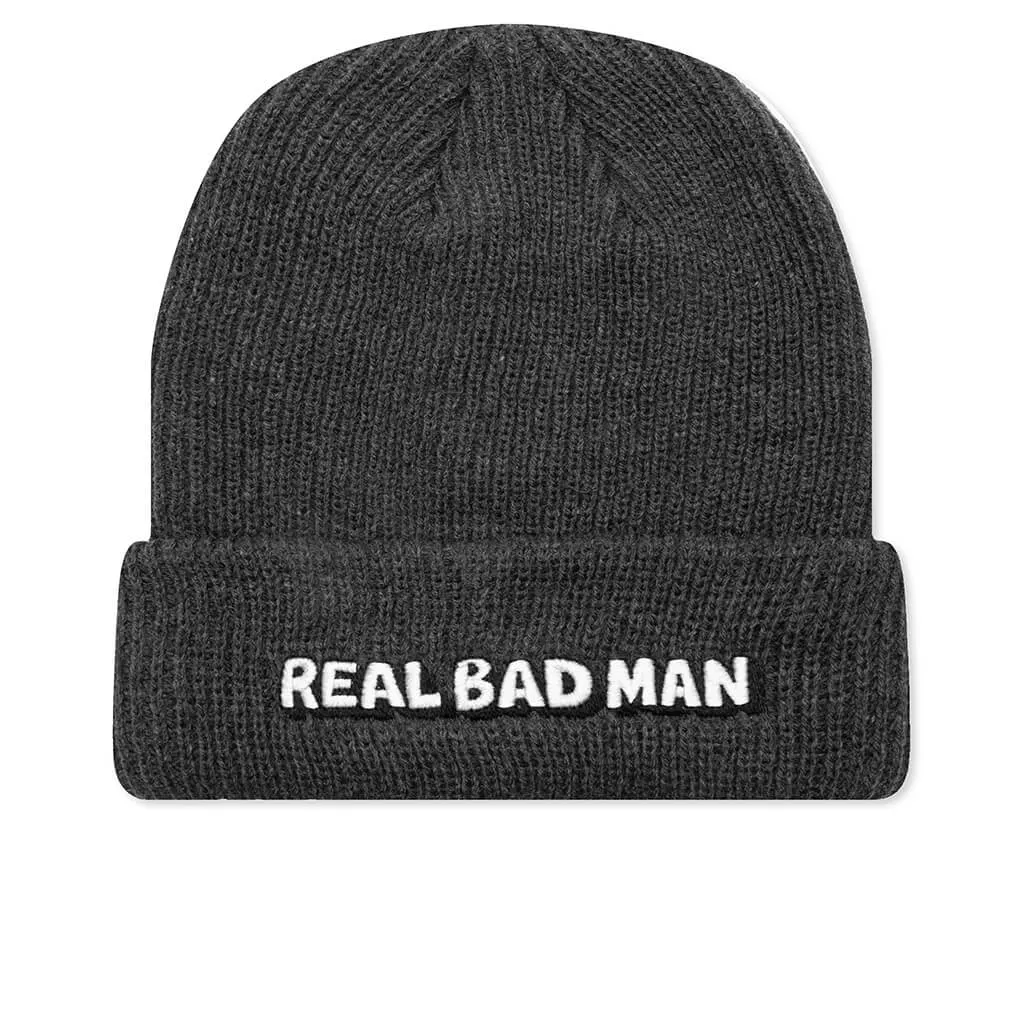 RBM Cuffed Beanie - Grey