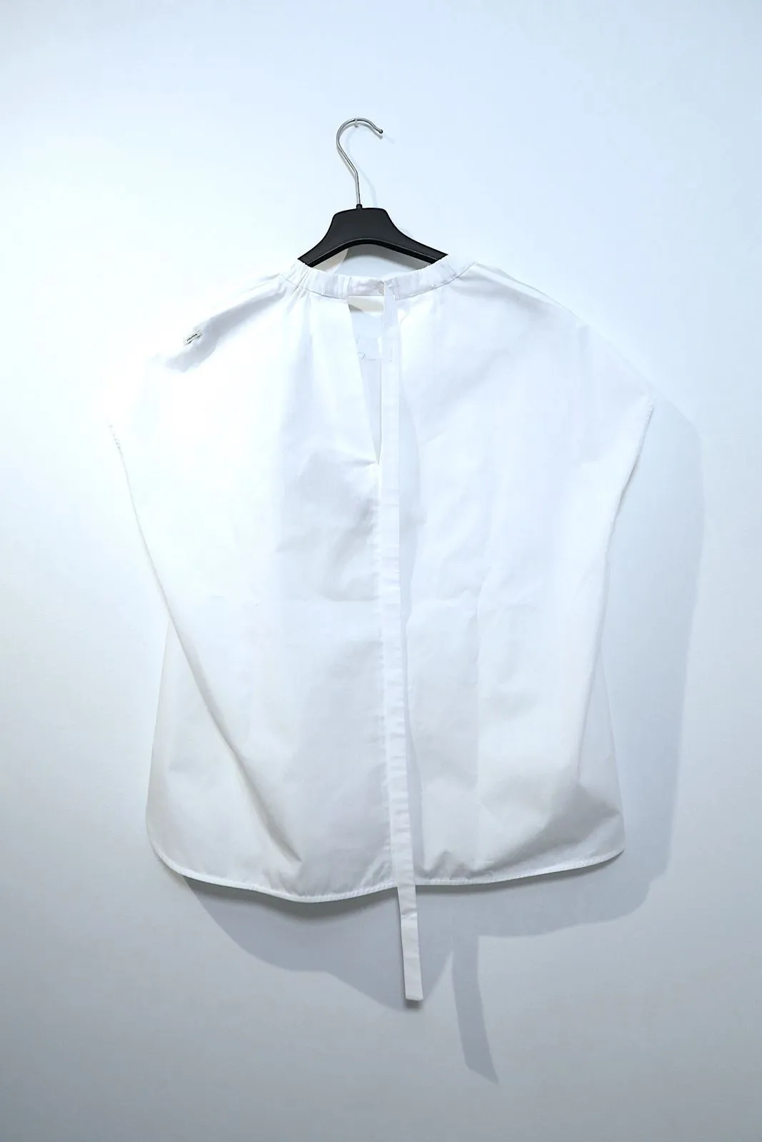 S Max Mara  |Plain Cotton Short Sleeves Shirts & Blouses