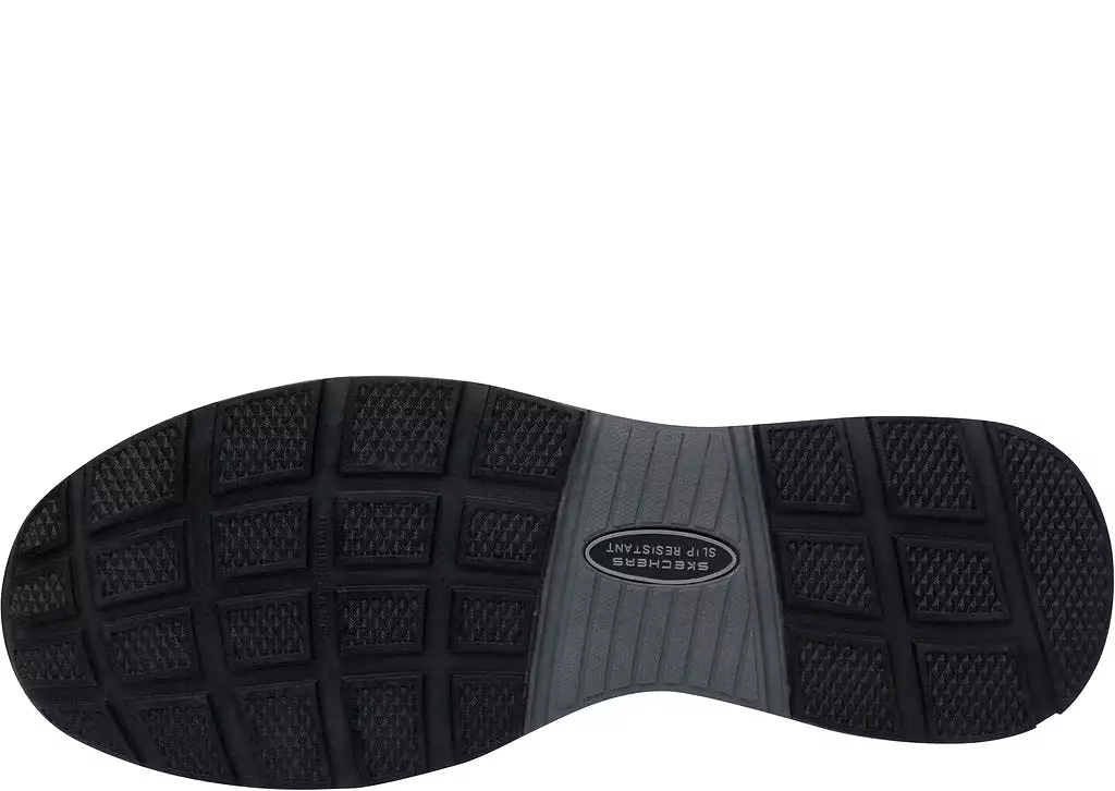 'Skechers' Men's Malad II EH Comp Toe - Black (Wide)