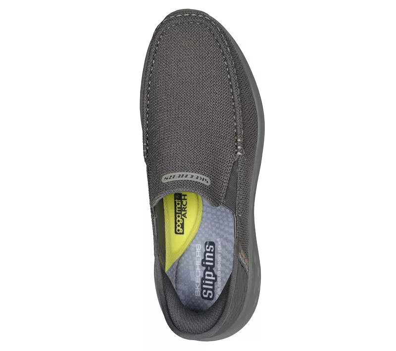 'Skechers' Men's Slip-ins RF: Parson-Ralven - Gray (Extra Wide)