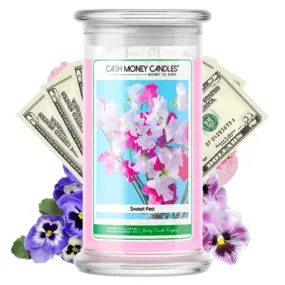 Sweet Pea Cash Money Candles Made in USASale: