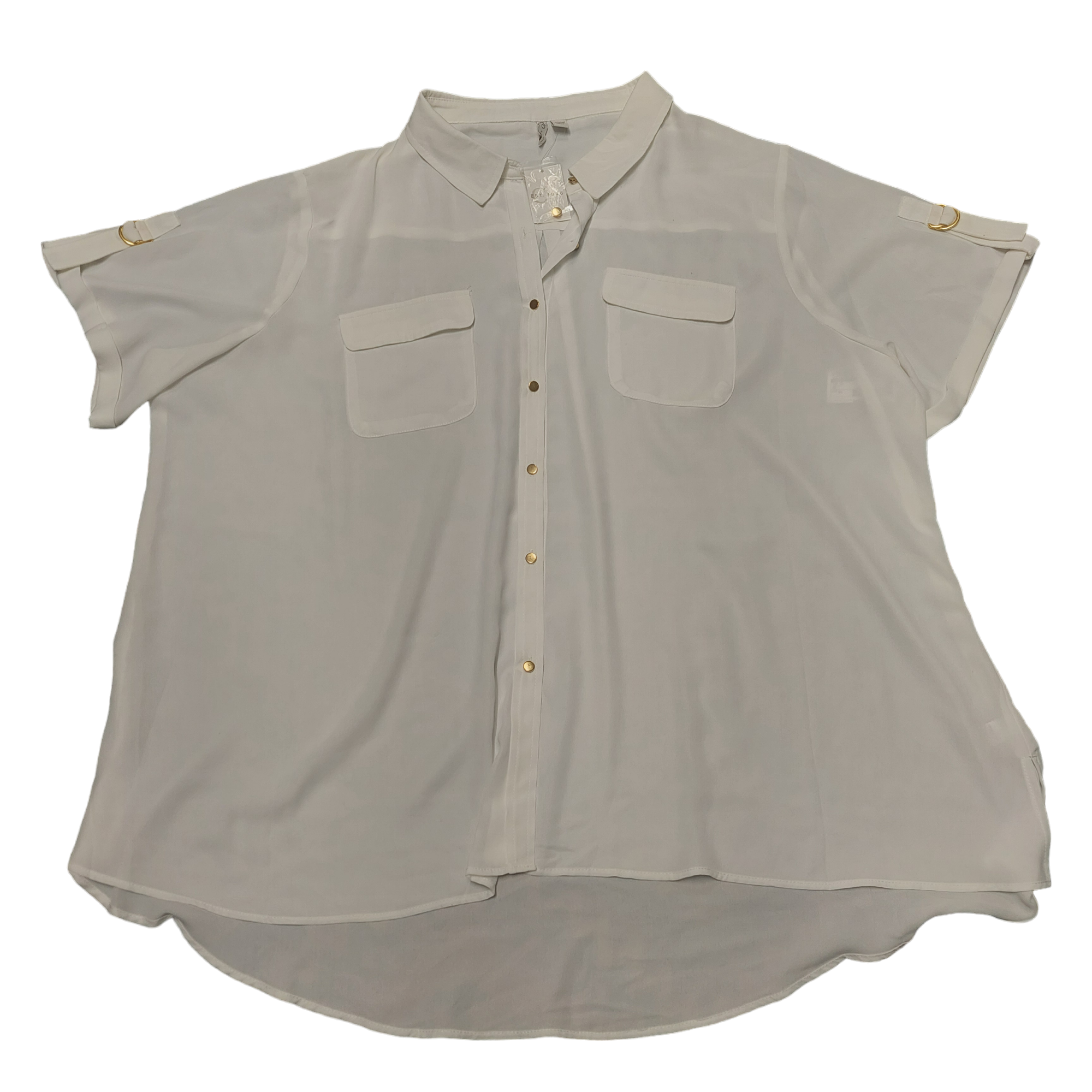 Top Short Sleeve By Cato  Size: 4x