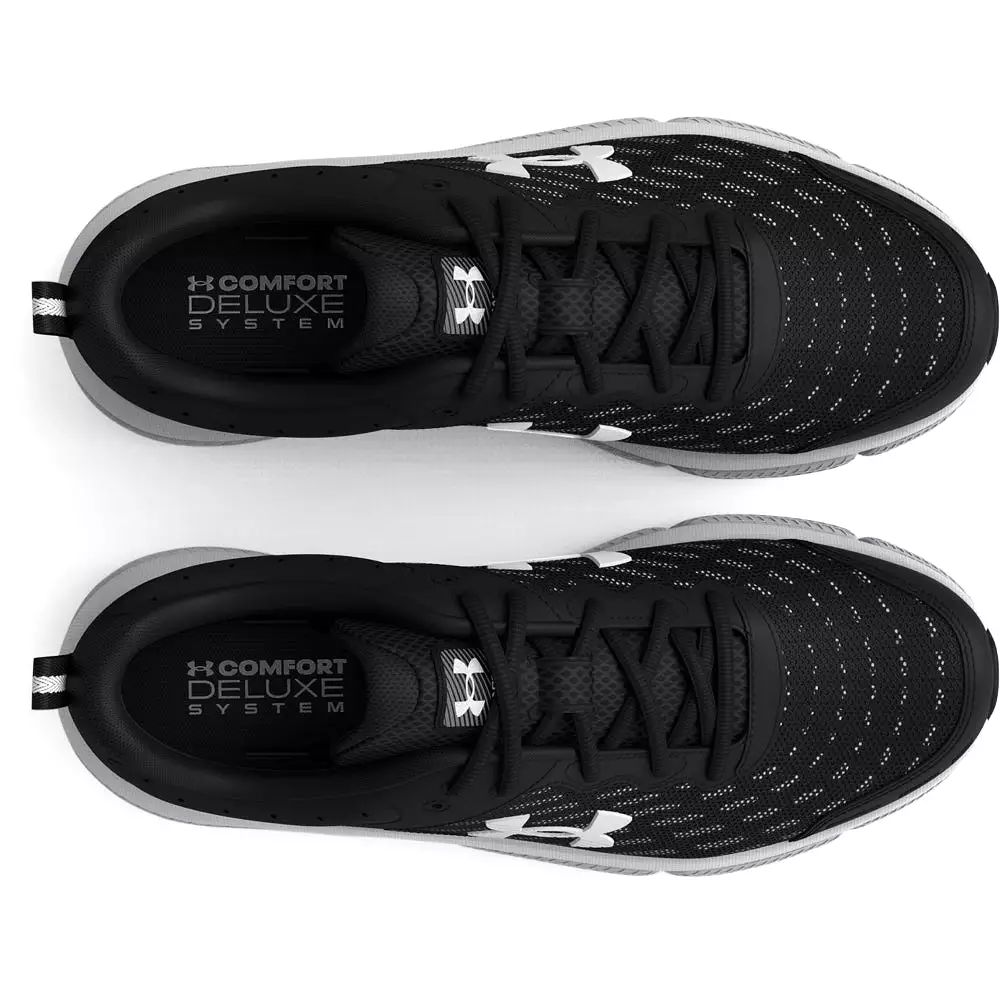 'Under Armour' Men's Charged Assert 10 - Black / White