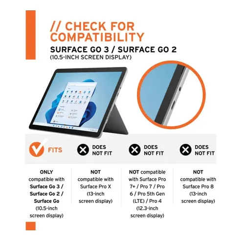 Urban Armor Gear UAG Metropolis Rugged Case Microsoft Surface Go 3/2/1