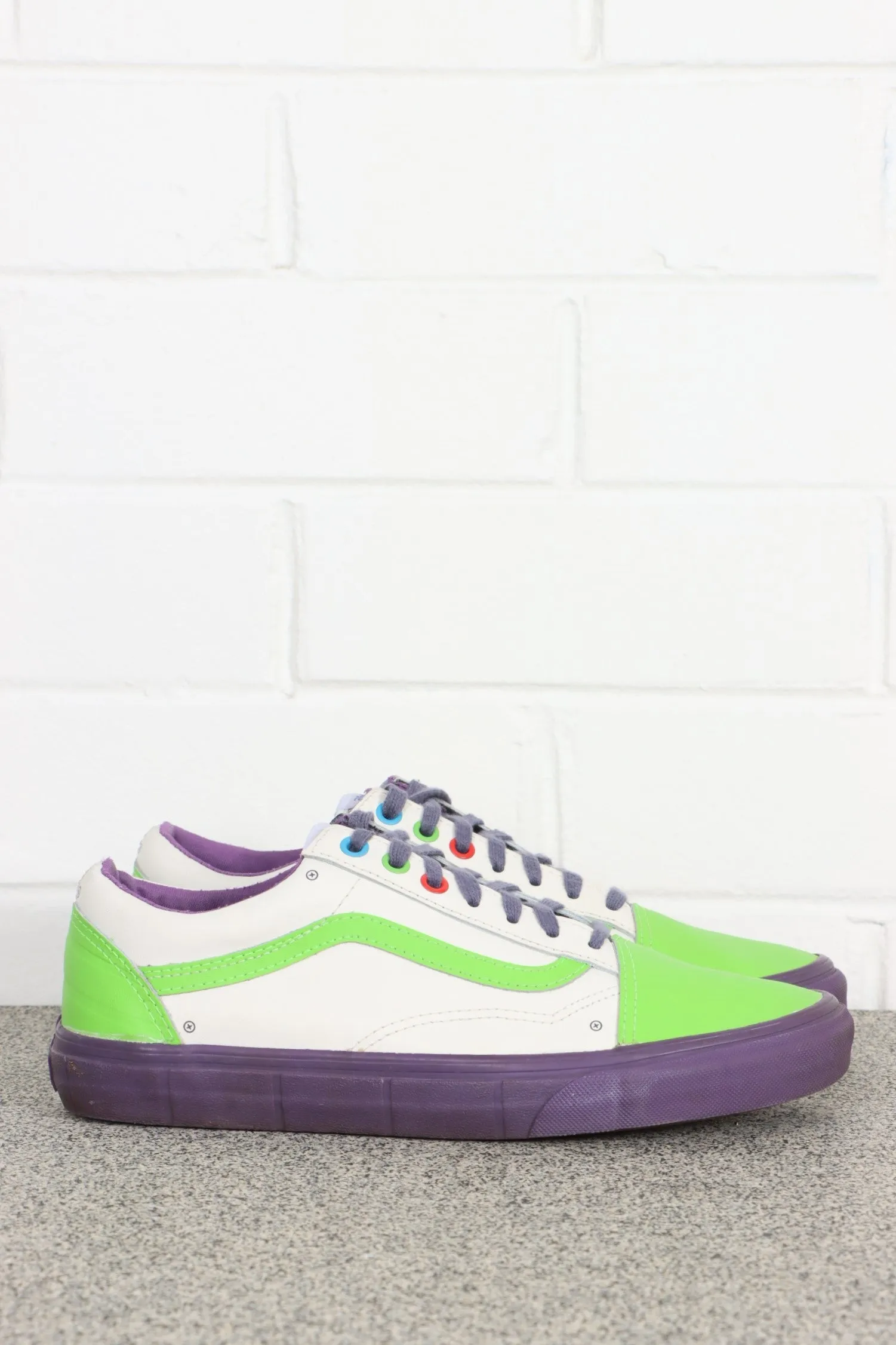 VANS Old Skool x DISNEY Toy Story 'Buzz Lightyear' Sneakers (8M/9.5W)